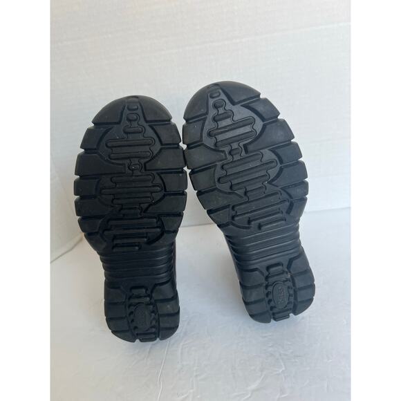 G.H. Bass Morette Leather Brown/Black Chelsea Ankle PullOn Lug Sole Boots Sz 7.5 - Picture 11 of 12